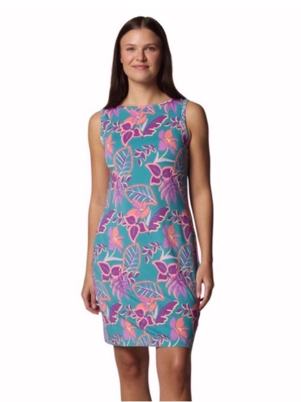 Columbia Women's XL Chill River Printed Dress With Pockets